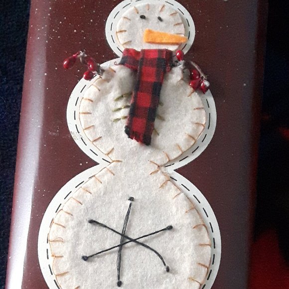 🌸 3 for $20 🌸 Snowman Metal Hanging Decor - Picture 2 of 4